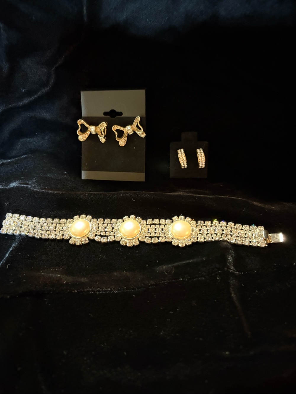 Earrings and Bracelet